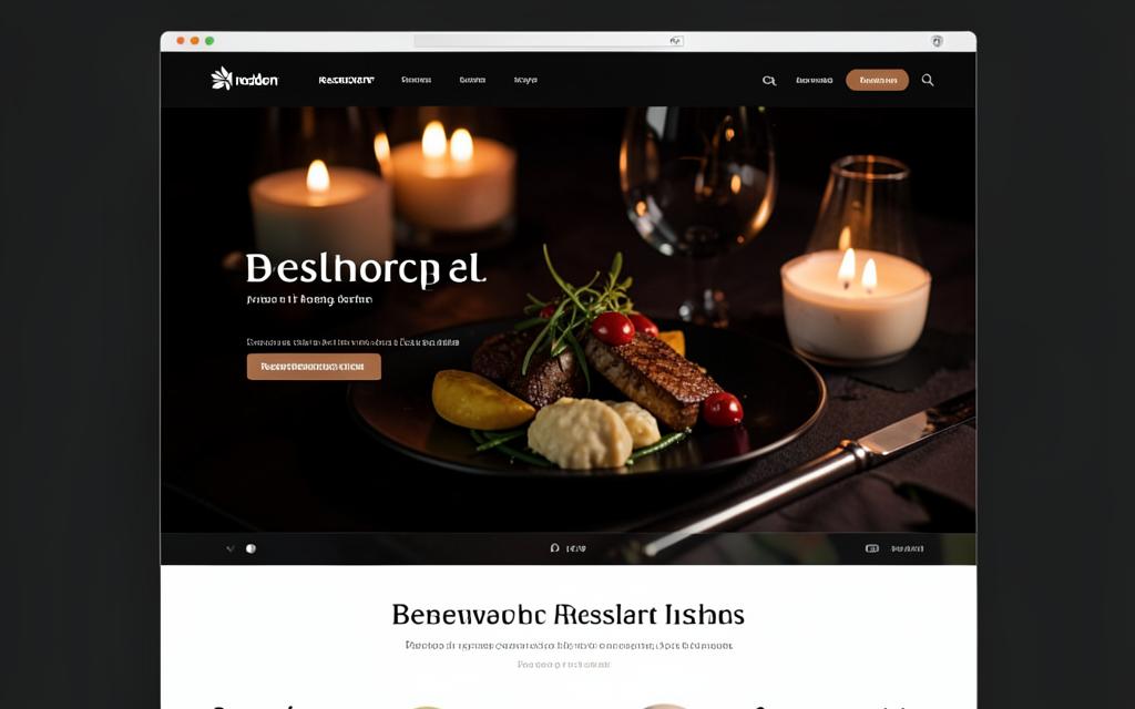 Restaurant site example made with devran.ai