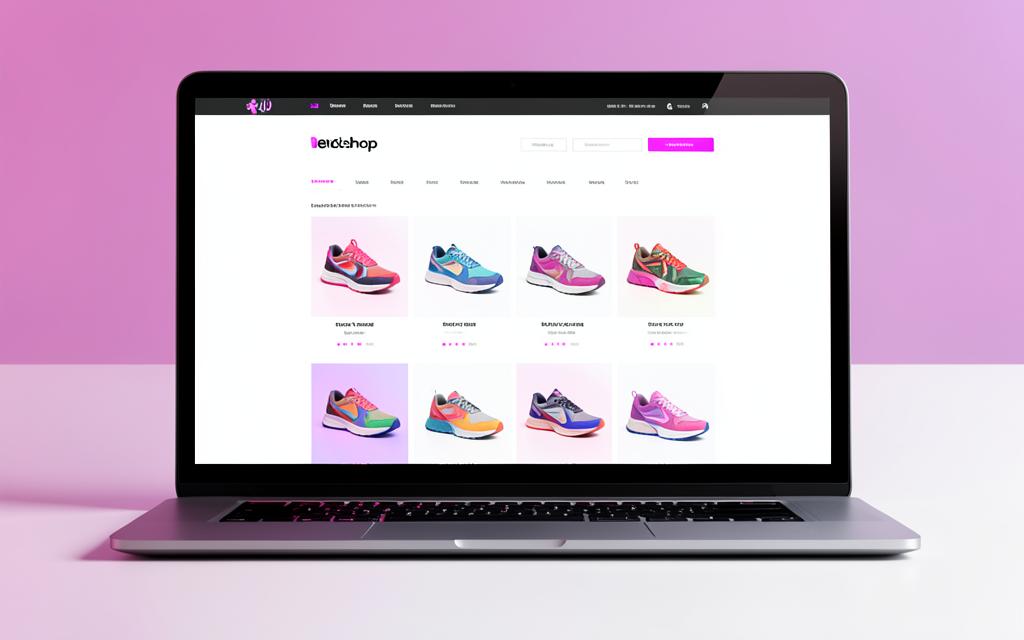 Sneaker webshop example made with devran.ai